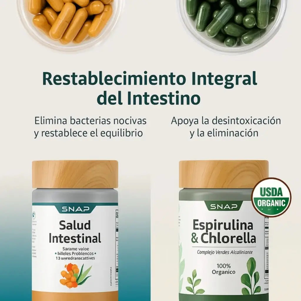 Equilibrio Intestinal y Desintoxicación Profunda - Cero Hinchazón ni Pesadez