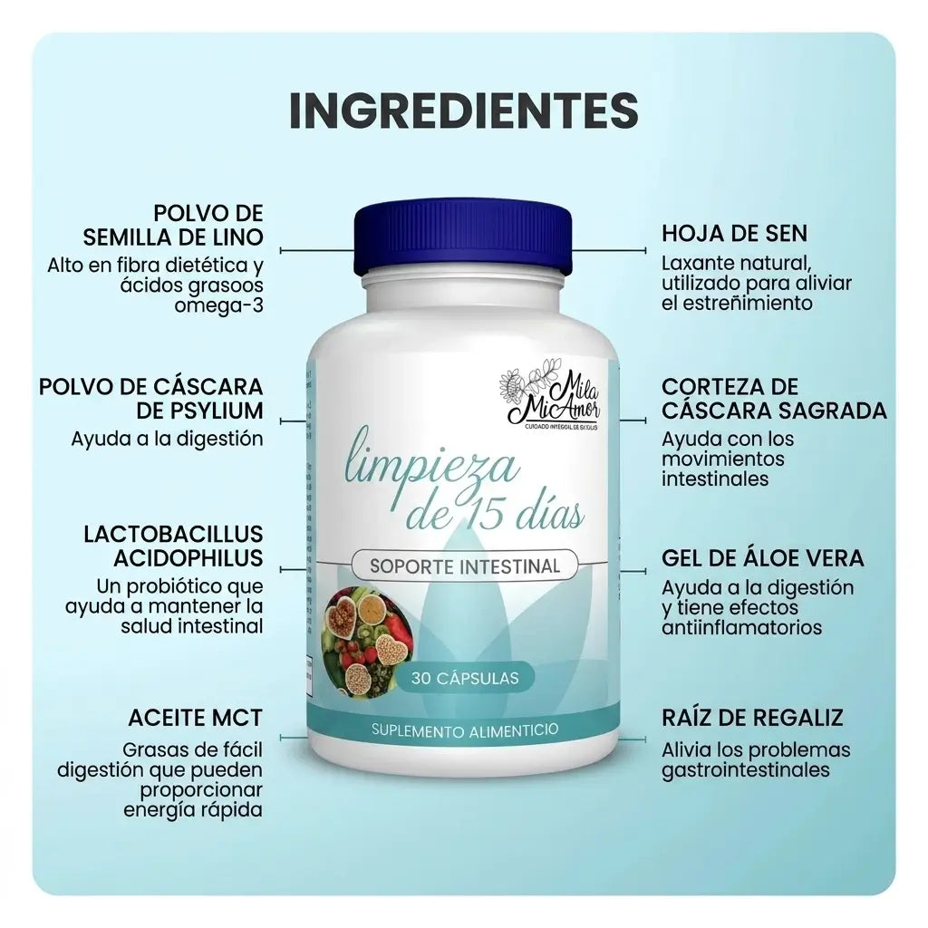 15 Day Cleanse® – Apoyo Digestivo y Bienestar Intestinal