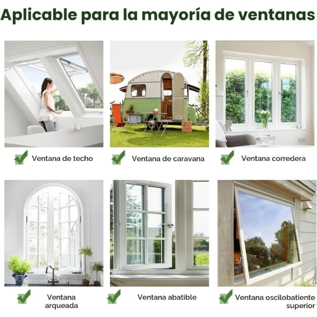 Mosquitero Magnético sin taladro — Protege tu hogar del dengue y duerme con la ventana abierta