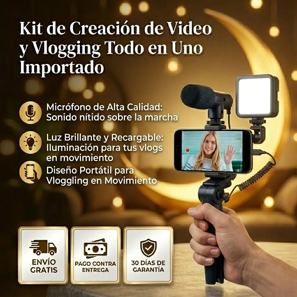 Kit de Grabación Profesional: graba como estudio, desde tu celular