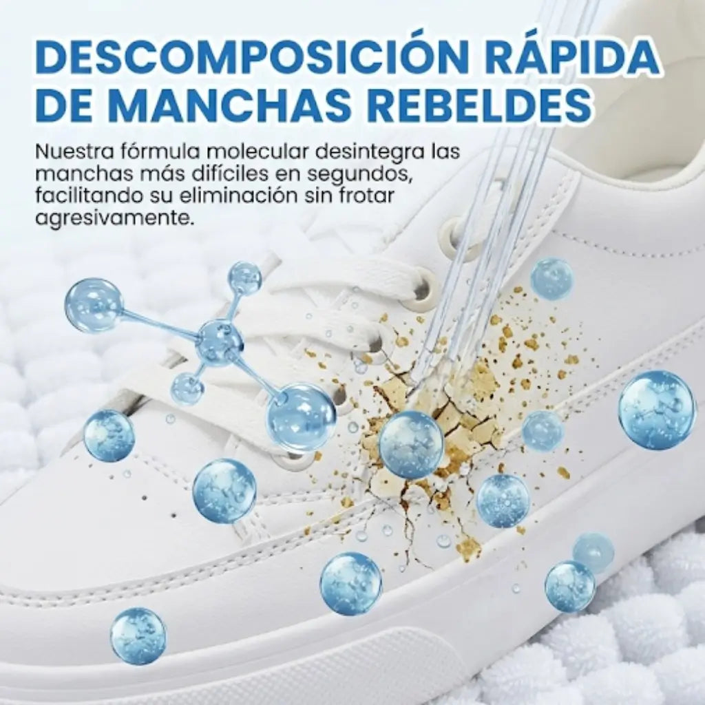Clean Cream: Tus Tenis Blancos Como Nuevos en 30 Segundos — Sin Agua y Sin Restregar