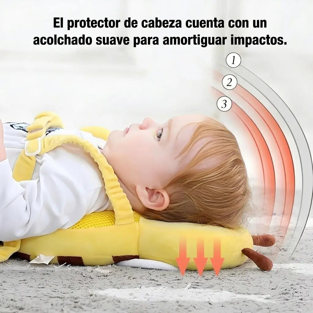 Cuida los primeros pasos de tu bebé 🐝  Mochila Anticaída + Casco GRATIS