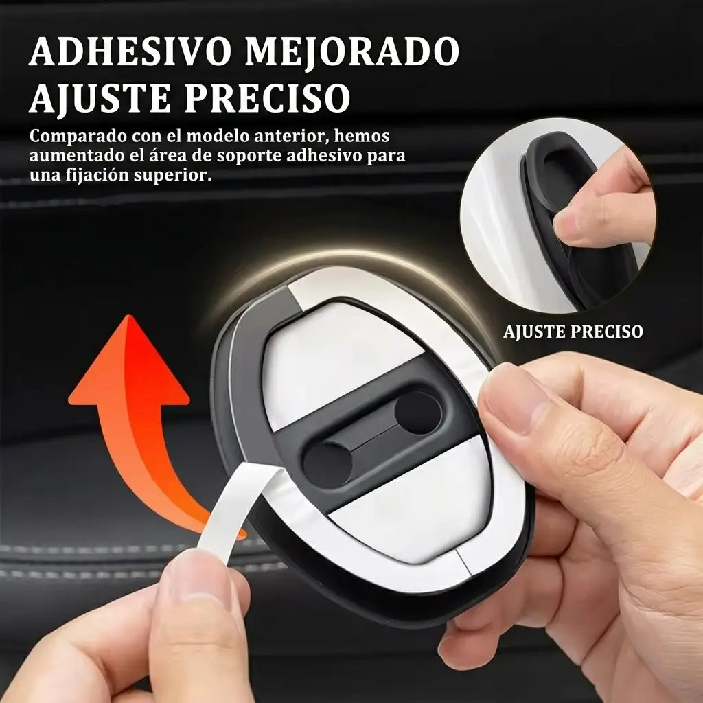 Juego de 4 Protectores Universales para cerraduras de puerta - Silicona de alta calidad