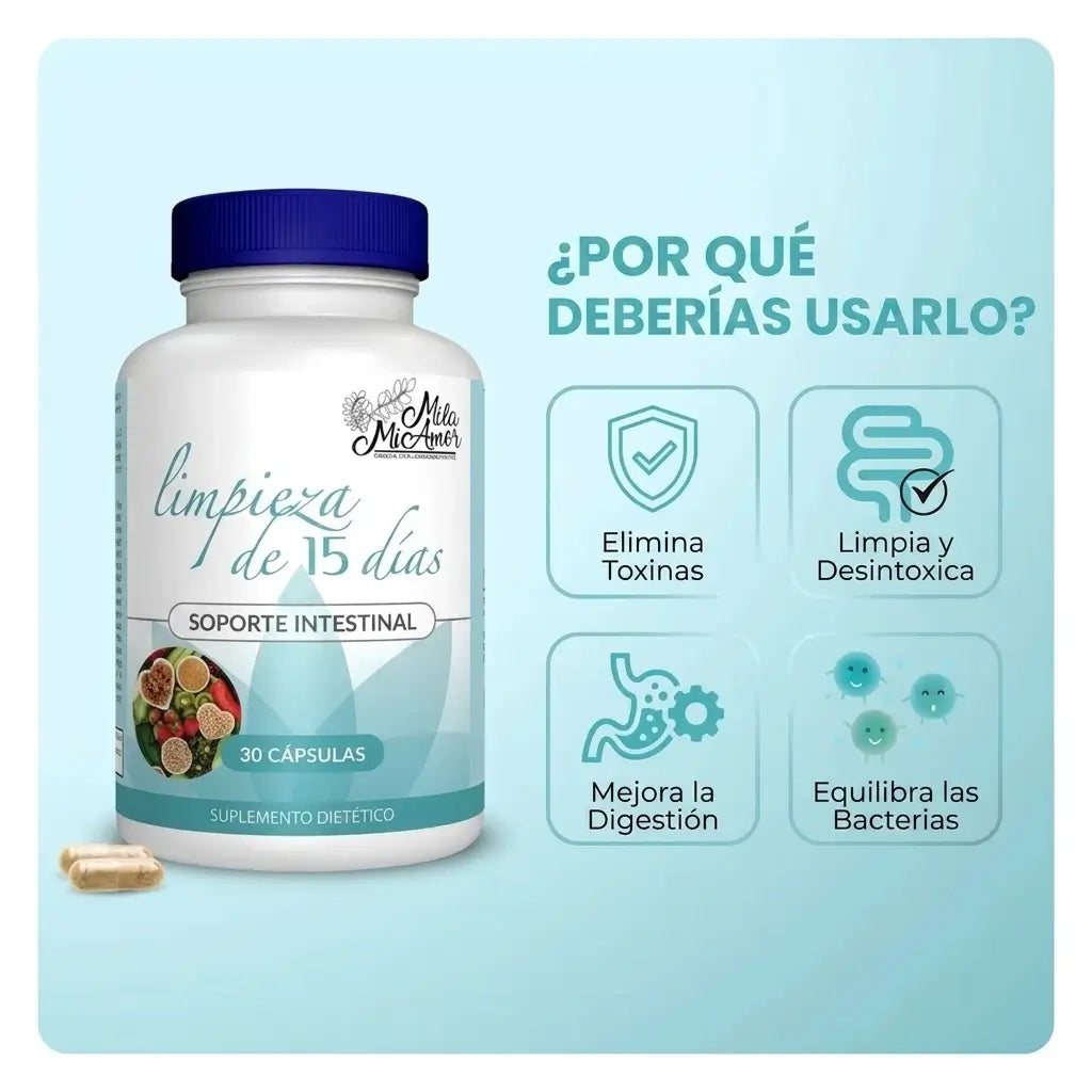 15 Day Cleanse® – Apoyo Digestivo y Bienestar Intestinal