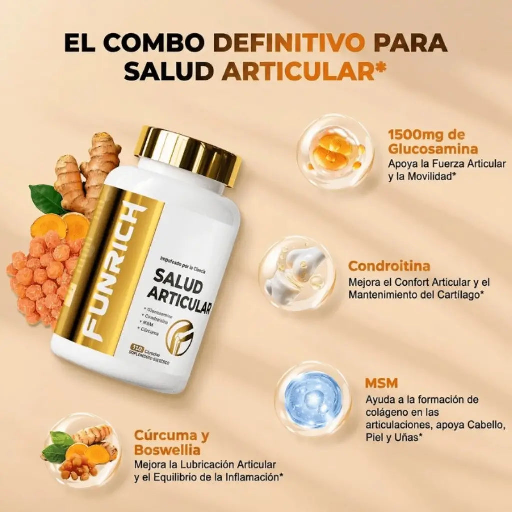 JOINT HEALTH: – La Fórmula Definitiva Contra el Dolor, Rigidez y Desgaste Articular