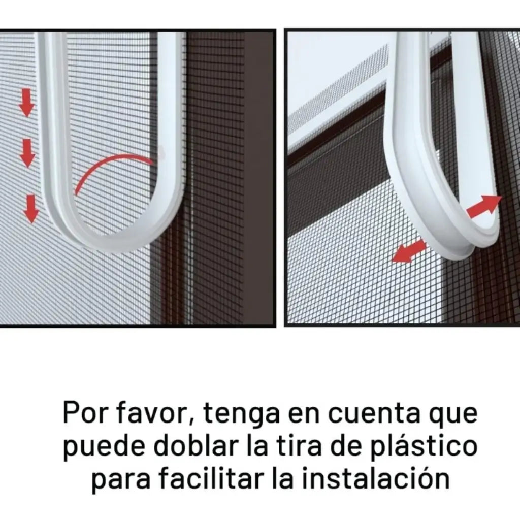Mosquitero Magnético sin taladro — Protege tu hogar del dengue y duerme con la ventana abierta